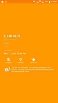 Dash VPN Official скриншот 2