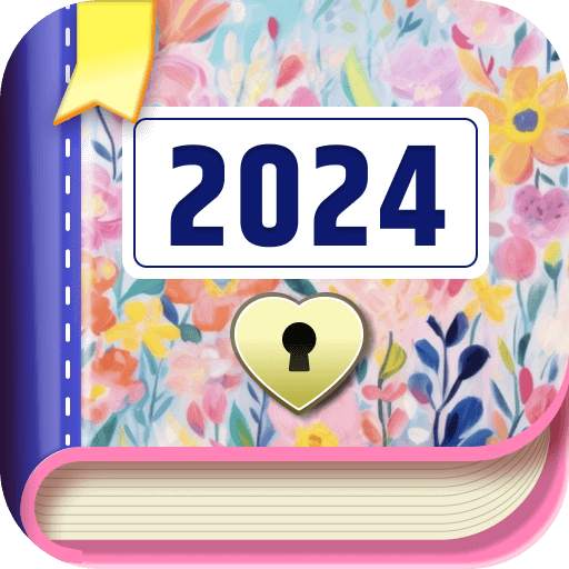 Diary with Lock: Daily Journal 1.022.24.GP