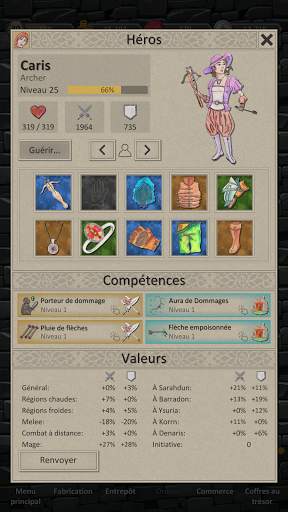 Heroes and Merchants RPG screenshot 3