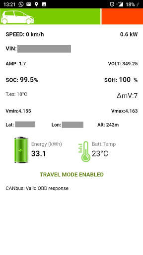 e-up! CITIGOe eMii - Power Cruise Control® screenshot 3