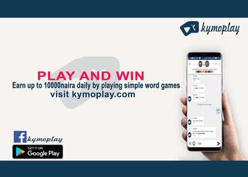 KYMOPLAY: Play And Win Cash screenshot 1
