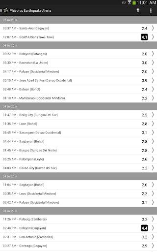 PH Weather And Earthquakes screenshot 17