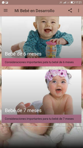 Mi Bebé en Desarrollo 4 تصوير الشاشة
