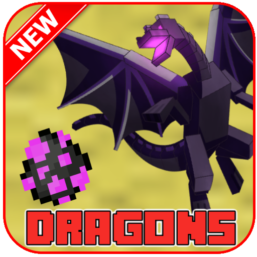 New Dragons Mod for MCPE: Expansive Fantasy Maps icon