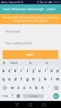Hack Whatsapp Messenger - prank screenshot 3