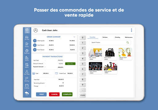 AyPOS: système de lavage et de position de voiture screenshot 2