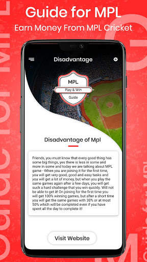 Guide for MPL & Earn Money From MPL Cricket स्क्रीनशॉट 6