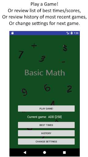 Basic Math screenshot 1