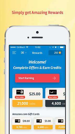 PocketFlip - Free Gift Cards screenshot 1