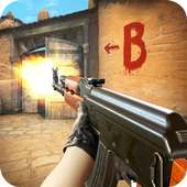 Fire! Fire! Counter Strike Shooter logo