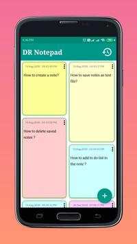 DR Notepad screenshot 1