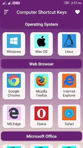 Computer Shortcut Keys - Keyboard Shortcut Offline screenshot 2