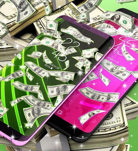 Falling money live wallpaper screenshot 5