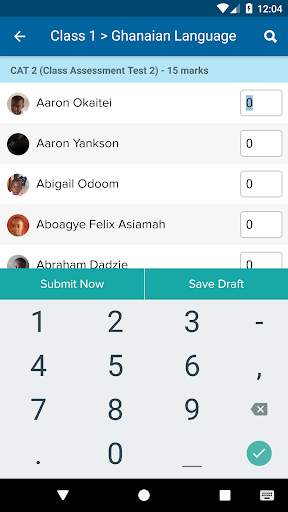 Omega Schools (Teacher App) 7 تصوير الشاشة