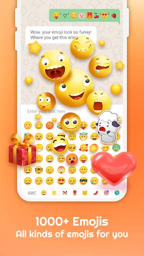 Emoji Keyboard - Emojis & GIFs screenshot 1