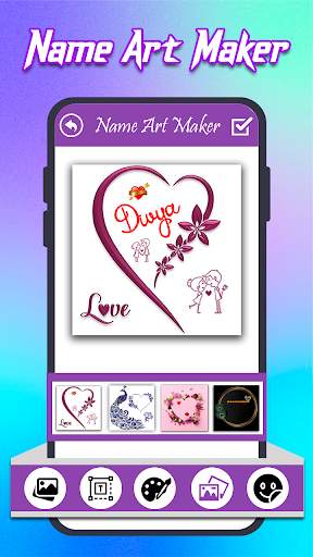 Name Art Maker - Name Art Photo Editor screenshot 4