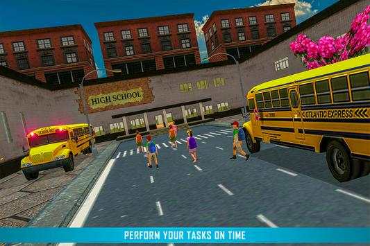 Virtual High School Bus Driver Simulator screenshot 6
