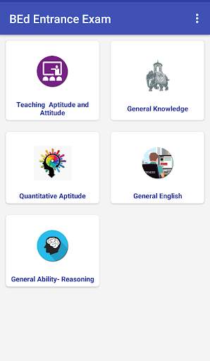 BEd Entrance Exam screenshot 1