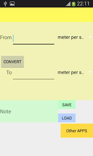 Velocity Converter screenshot 1