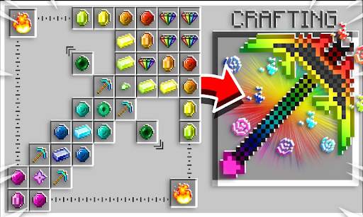 100 Pickaxe Craft Mod for MCPE скриншот 3