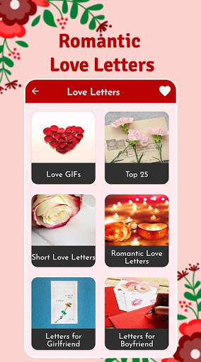 Love Letters & Love Messages - Share Flirty Texts screenshot 4