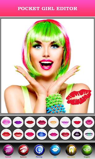 Face Makeup Photo Editor for Girls screenshot 1