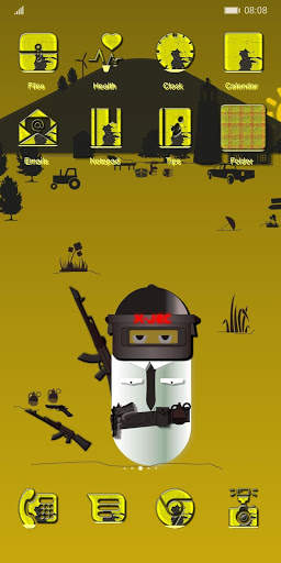 Theme EMUI 9 - Battle Theme screenshot 1
