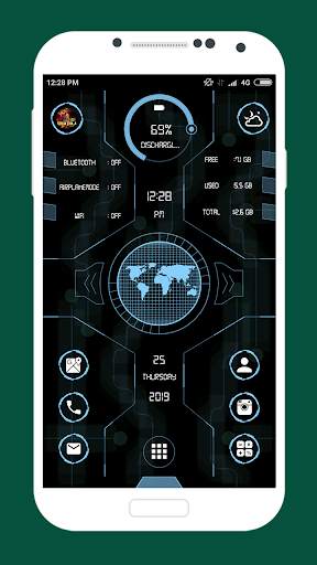 Next generation launcher 2019 - hi-tech app screenshot 6