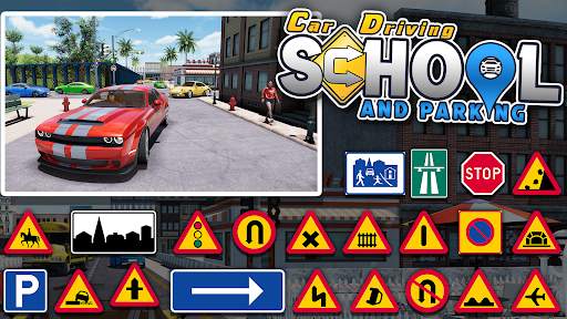Car Driving School Game 3D screenshot 7