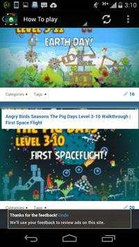 New Angry Birds Seasons Guide स्क्रीनशॉट 3