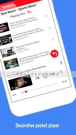 Free music for YouTube - TubeTool screenshot 4