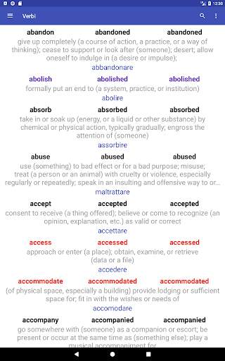 English Verbs screenshot 17