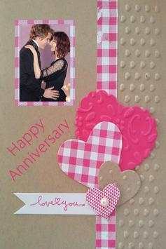 Anniversary Photo Card Maker скриншот 2