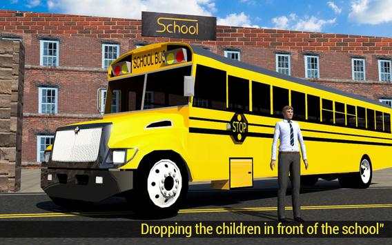 Town School Bus 3D screenshot 7