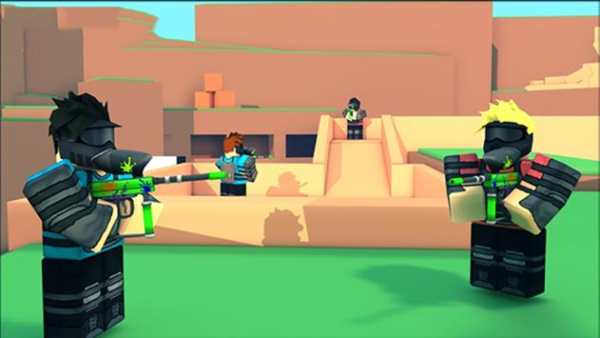 Big Paintball Roblox's Obby World screenshot 1