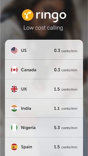 Ringo: International calls screenshot 2