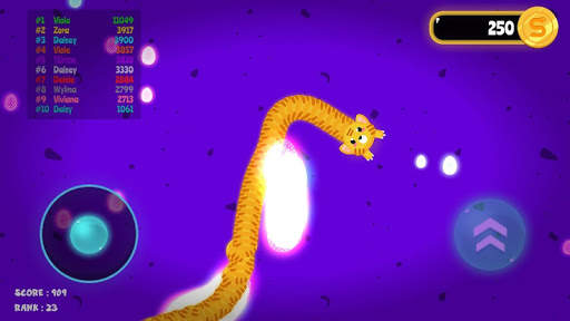 Jungle Snake IO - Worms Zone screenshot 2