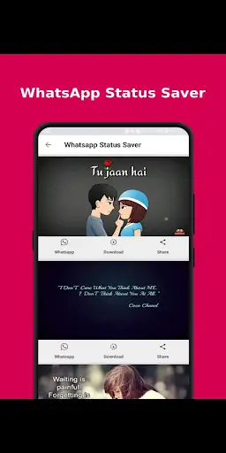 VigoStatus - Video Status App image & Text скриншот 2