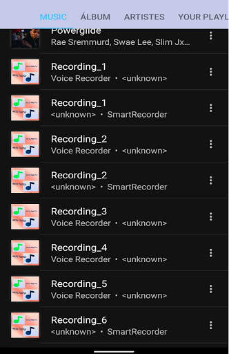 Snap tubè - Music Player 3 تصوير الشاشة