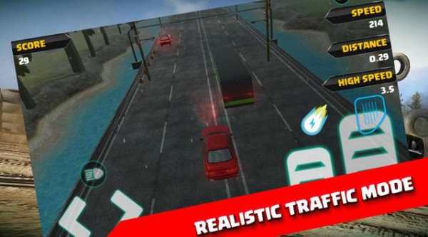 Super Traffic Driving Car screenshot 1