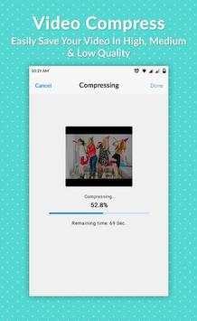 Fast Video Compressor and Size Reducer screenshot 2