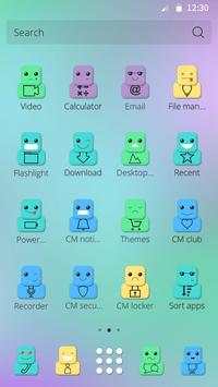 Cute Face Theme screenshot 3