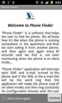 Phone Finder screenshot 1