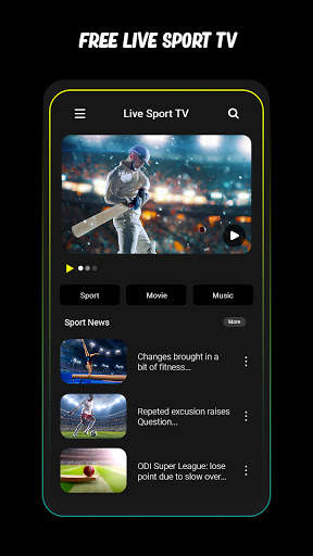 Live Cricket Match: Hot Live Star-Tv Shows Guide screenshot 2