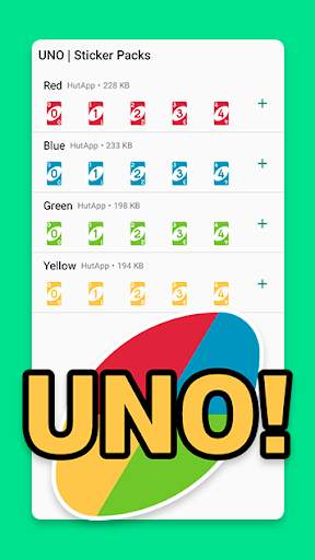 UNO Stickers for Chat WAStickerApps screenshot 1
