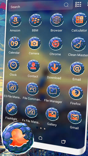 Boy Landscape Art Launcher Theme screenshot 2