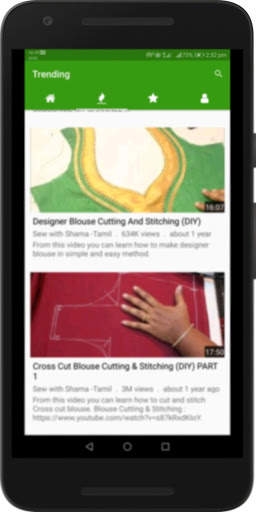 Tamil Blouse Cutting and Stitching Video Tutorials screenshot 2