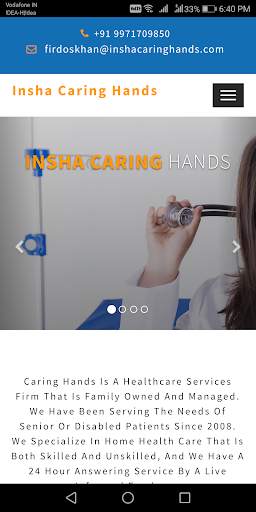 Insha Caring Hands screenshot 1