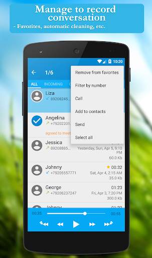 Call recorder: CallRec screenshot 3