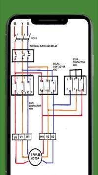Wiring Diagram Star Delta 3 تصوير الشاشة